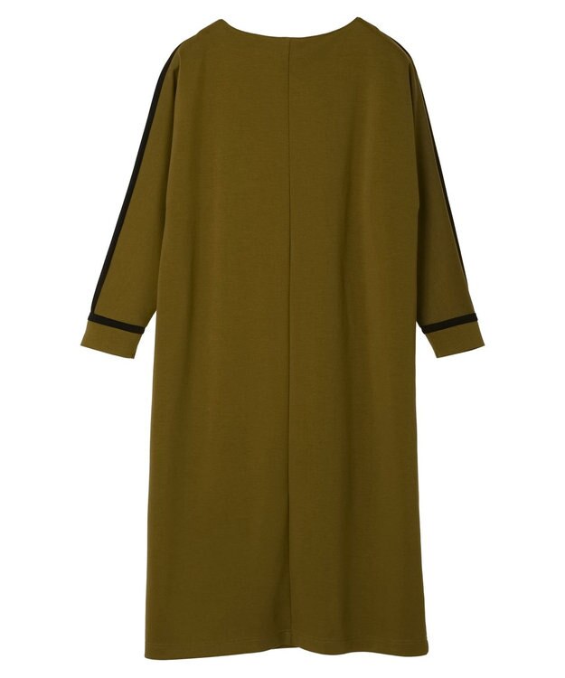 Green Parks armonia．ダンボール配色ワンピース Khaki