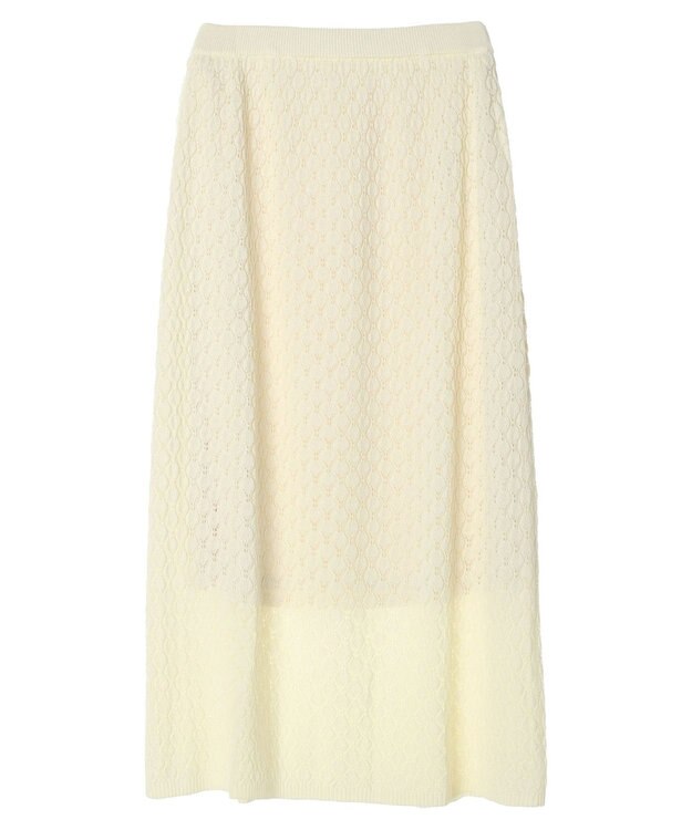 AMERICAN HOLIC レース編みスカート Ivory