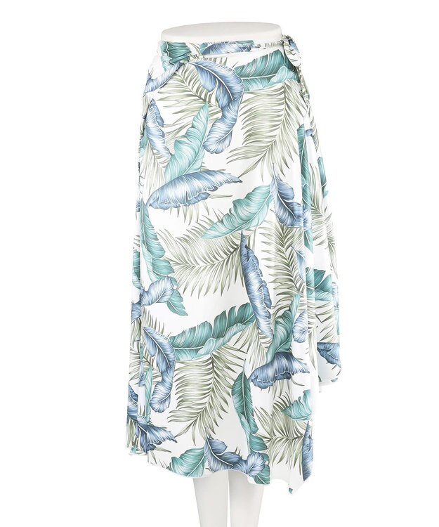 San-ai Resort（三愛水着楽園） WEB限定　ドレスパレオ3点セット【Beach Queen（ビーチクイーン）】 オフホワイトA