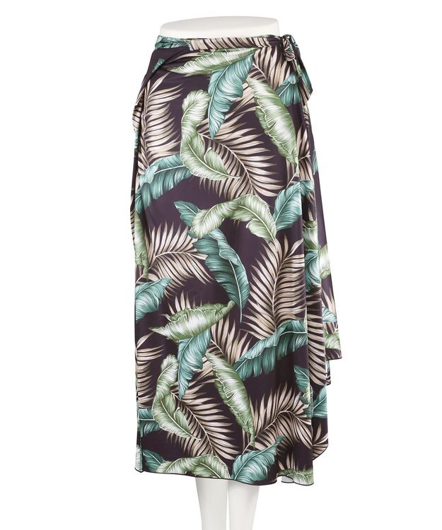 San-ai Resort（三愛水着楽園） WEB限定　ドレスパレオ3点セット【Beach Queen（ビーチクイーン）】 ネイビー