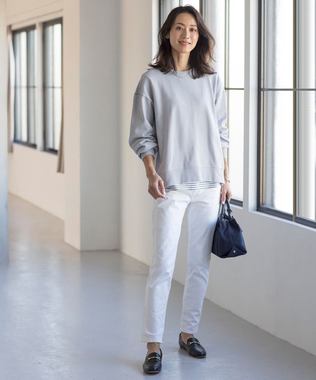 J.PRESS LADIES ライン バングル シルバー系