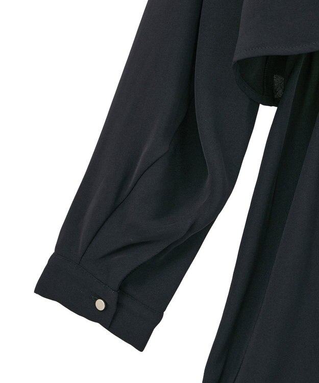 AMERICAN HOLIC 【イージーケア】Ｗクロスティアードブラウス Dark Navy