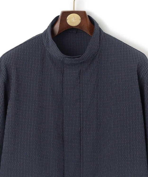 J.PRESS MEN ハイパワーストレッチサッカー ハーバーブルゾン ネイビー系3