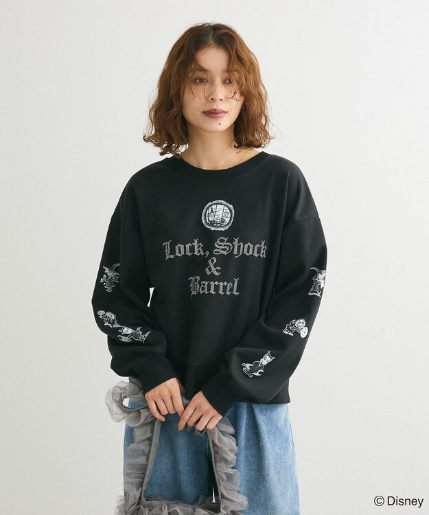 Green Parks ナイトメア／２ｗａｙ　ラインストーンカーディガン Black