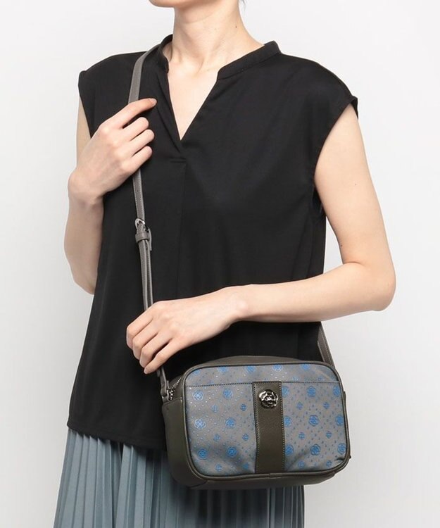 CLATHAS フローラ ショルダーバッグ グレー