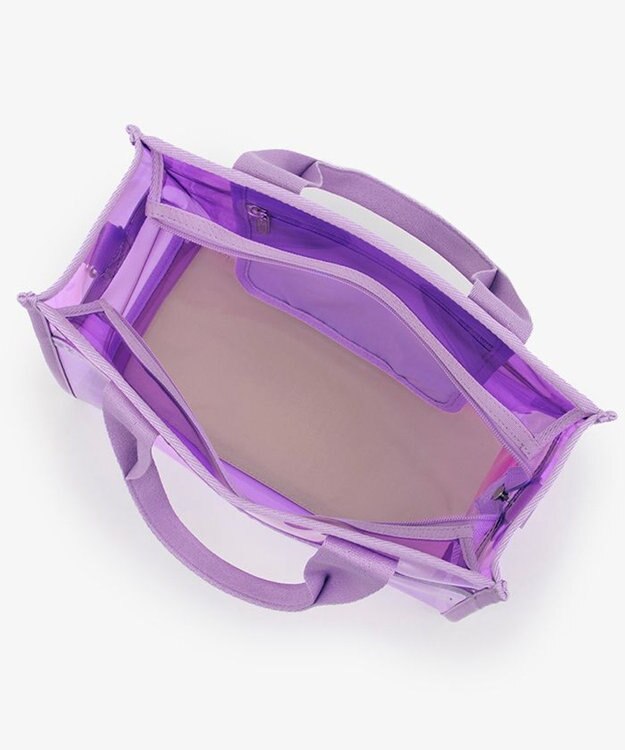 LeSportsac CLEAR MEDIUM TH TOTE/クリアライラック クリアライラック