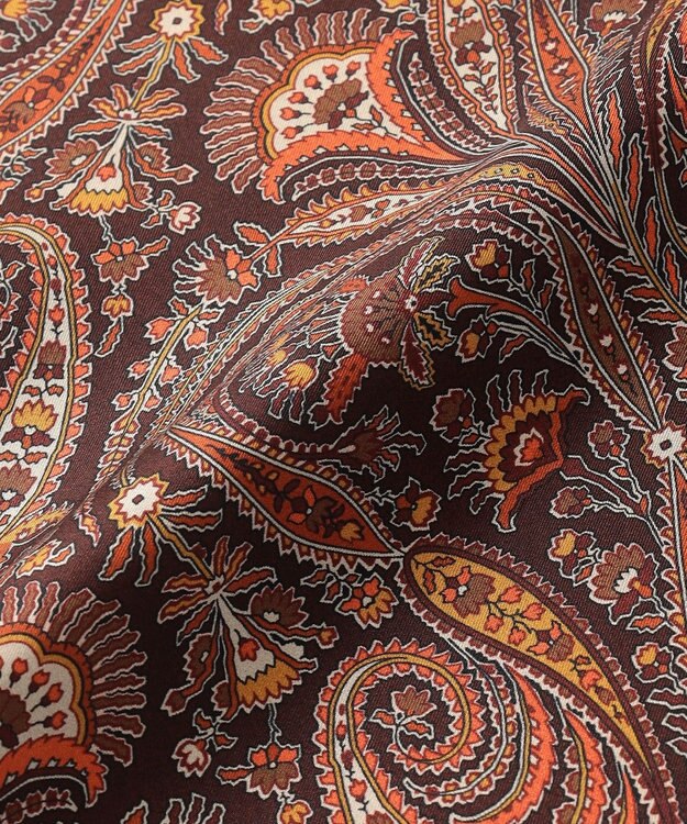 23区 【R(アール)】Ratti ペイズリープリント パンツ ブラウン系5