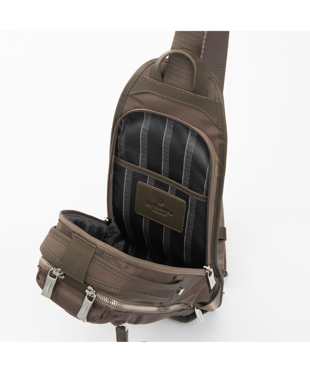 ACE BAGS & LUGGAGE Orobianco ルガーノ LUGANO 92531 ボディバッグ チャコールグレー