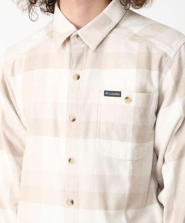 Columbia Columbia/ コーネルウッズフランネルロングスリーブシャツ /コロンビア Dark Stone Multi Buffalo Check