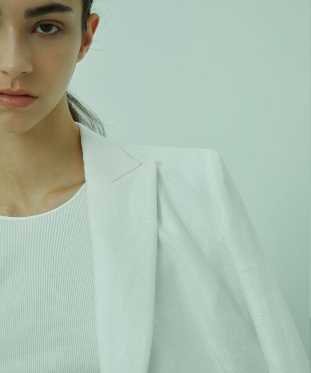 BEIGE， BURDOCK / ダブルジャケット White