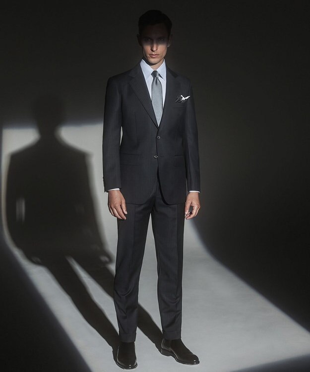 GOTAIRIKU 定番/GOTAIRIKU別注【日本製】シルク ネクタイ_無地(25年モデル) スカイブルー系