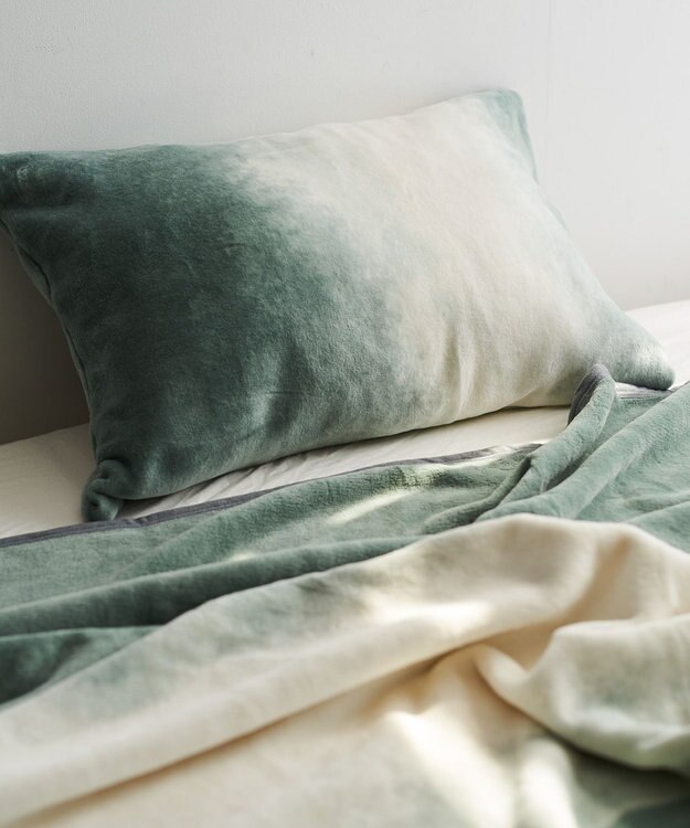 LOOM&SPOOL FOL綿毛布ピローケース カーキLP-004022KH