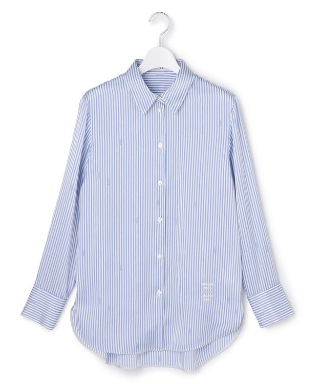 ICB 【30th ANNIVERSARY】LONDONストライプシャツ オフホワイト×ブルーストライプ