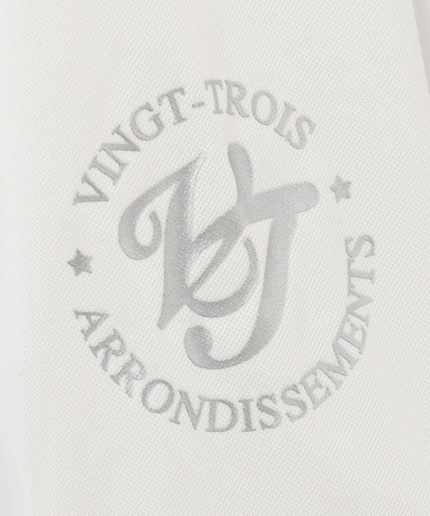 23区GOLF 【WOMEN】【吸水速乾/UVケア】３０ｄカノコ モックネックインナー ホワイト系