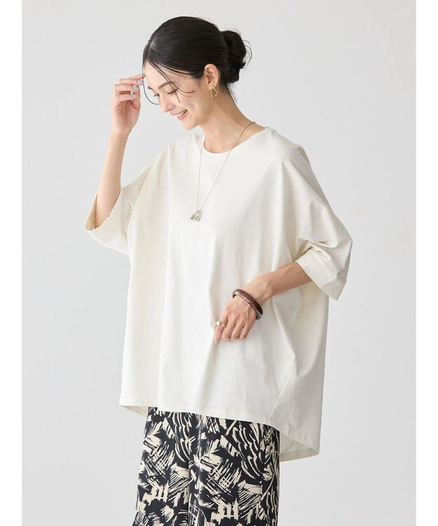 AMERICAN HOLIC ドルマンカットチュニック Ivory