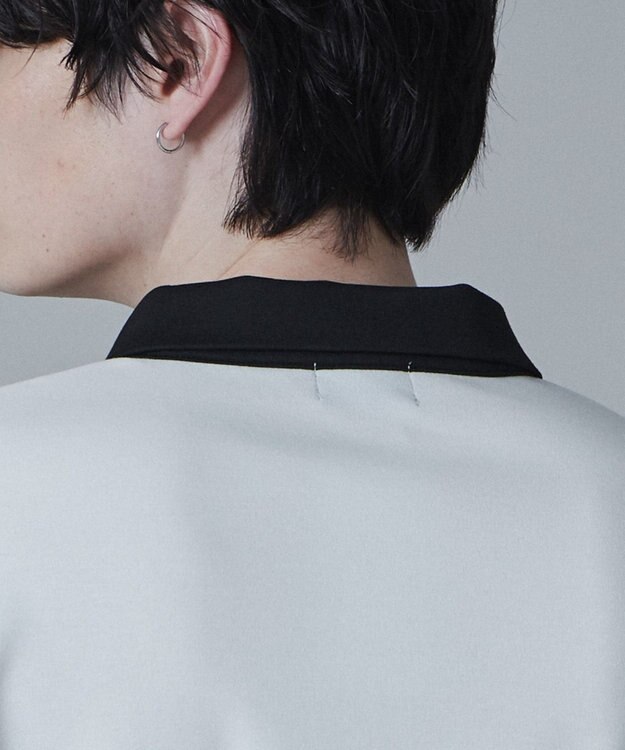 WEGO ドルマンポンチハーフジップT（S） ブラック