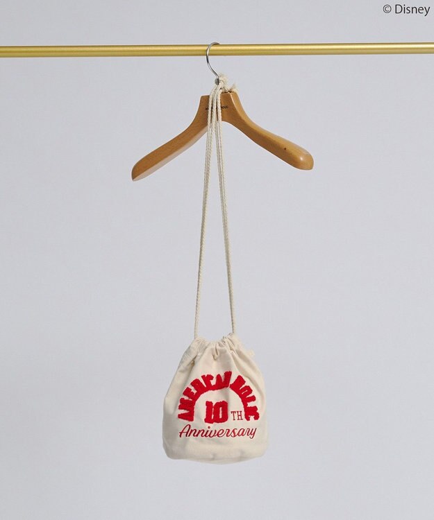 AMERICAN HOLIC 【Mickey&Friends】サガラバッグ Ivory