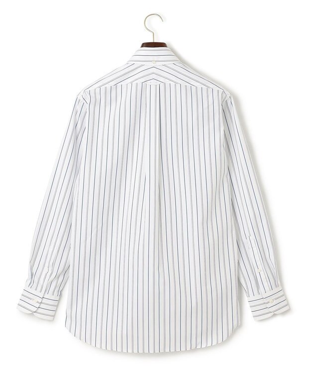 J.PRESS MEN 【WEB・一部店舗限定】PINOXリズムストライプシャツ/B.D. ターコイズブルー系2