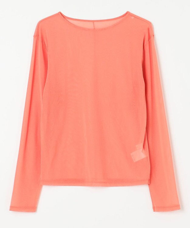 NAVE 【Nave・洗える】チュールジャージー トップス オレンジ系