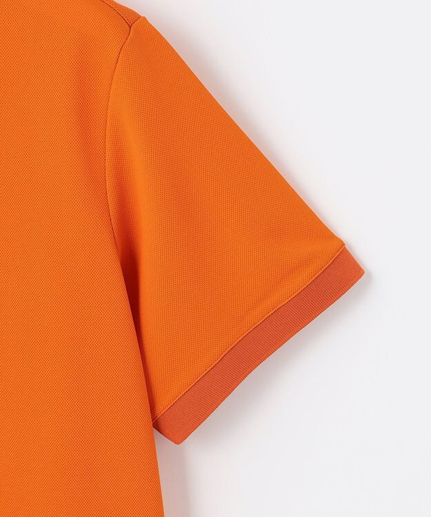 PW CIRCULUS 【MEN】【吸汗速乾】アニマル バックプリント ポロシャツ オレンジ系