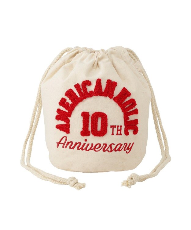 AMERICAN HOLIC 【Mickey&Friends】サガラバッグ Ivory