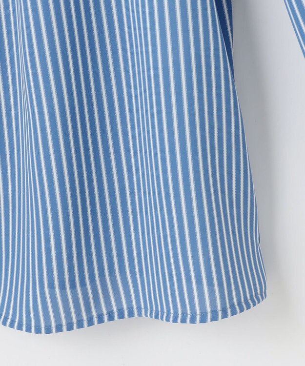 組曲 S ライトデシンフリル襟 ブラウス ブルー系1