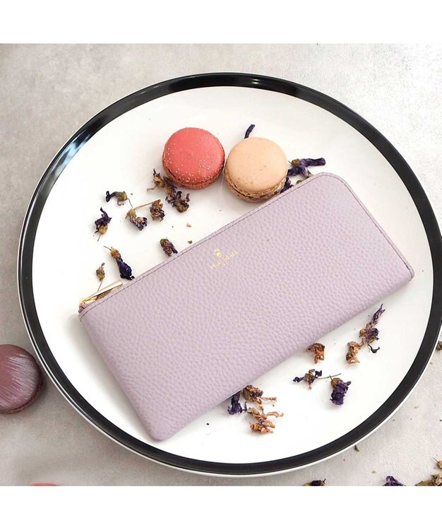 PELLE BORSA L字ファスナー長財布 Reinette Goods レネットグッズ 47184785 ライラック