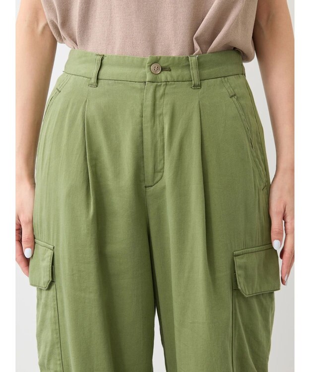 AMERICAN HOLIC 接触冷感２ＷＡＹカーゴパンツ Khaki