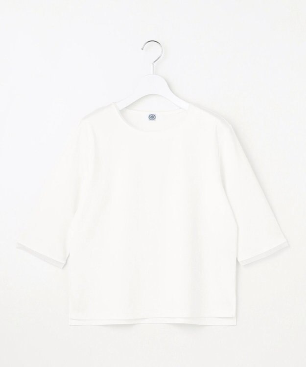 J.PRESS LADIES L 【WEB限定カラーあり・洗える】スムースジャージー カットソー ホワイト系