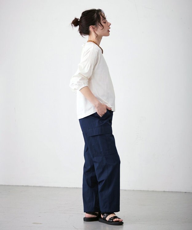 J.PRESS YORK STREET 【UNISEX】カーゴパンツ ネイビー系