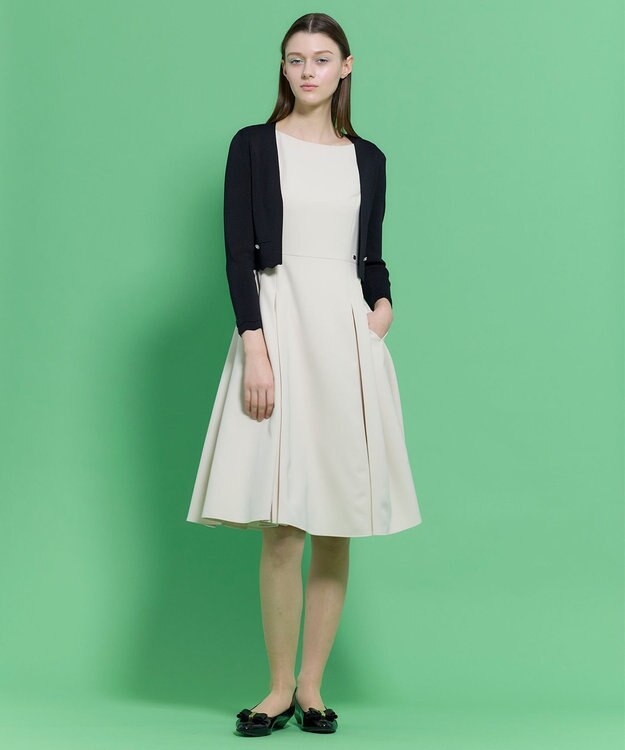 TOCCA 【00サイズあり】【宮本茉由さん着用】TIMELESS RHAPSODY ドレス ベージュ系