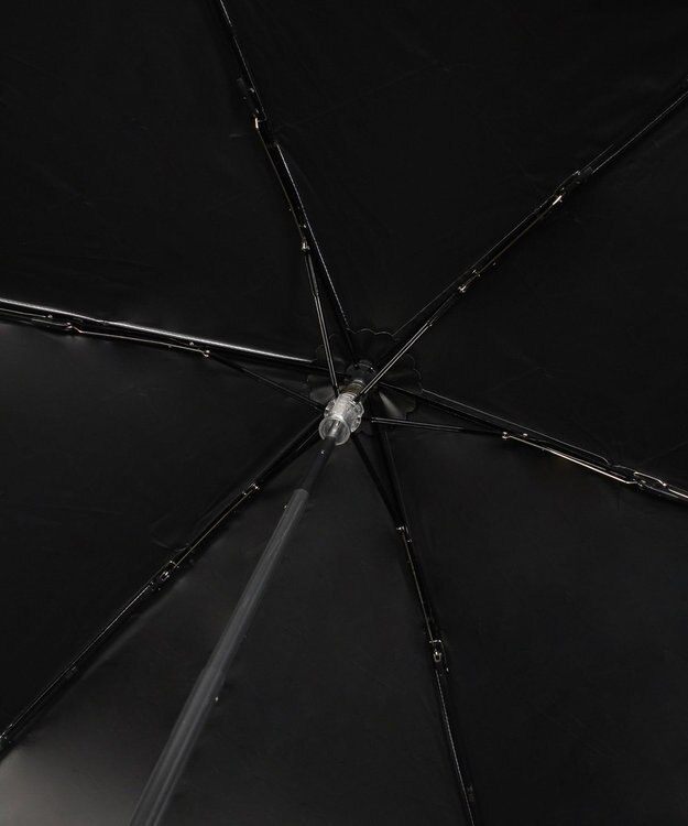 MOONBAT POLO RALPH LAUREN（ポロ ラルフローレン）晴雨兼用日傘 バイカラー 遮光率100% 遮熱 UV オフホワイト