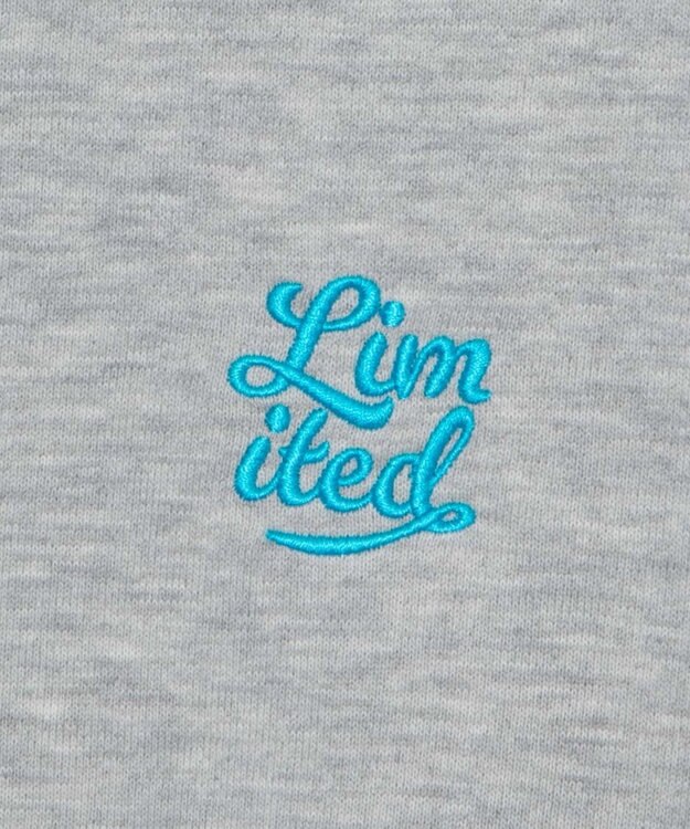 WEGO 【新色追加】ドロストデザインハーフZIPスウェット 杢グレー