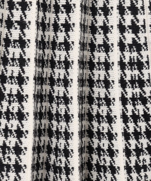 ANY KIDS しあわせタッチ ニット スカート 千鳥格子柄