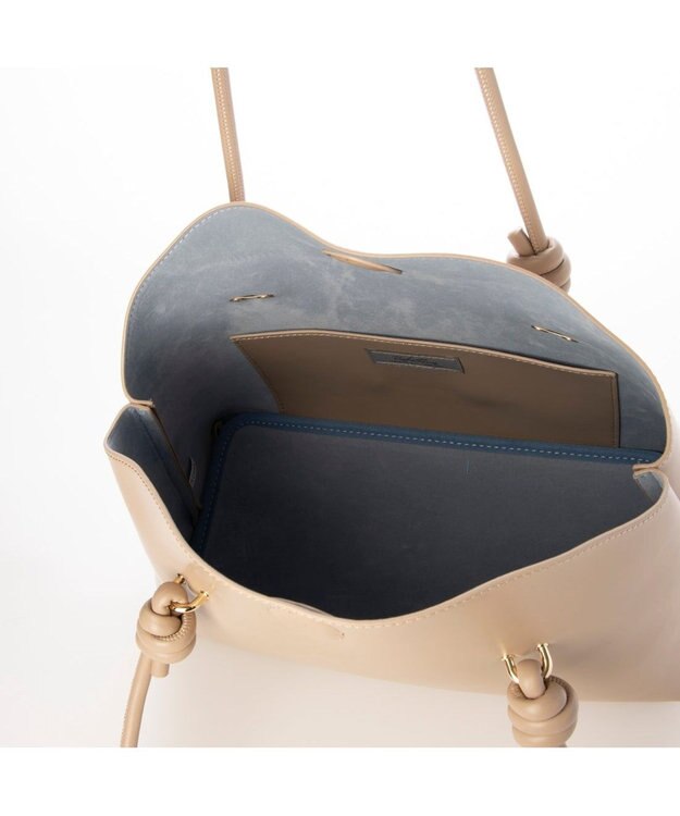 UNBILLION 【テレビ ドラマ着用アイテム】カシュカシュ cachecache / ミニマムボストントートバッグ ベージュ