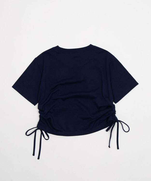 WEGO グラフィックサイドリボンドロストショートT 柄2