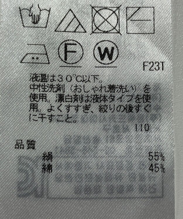 ONWARD Reuse Park 【23区】ニット春夏 ネイビー