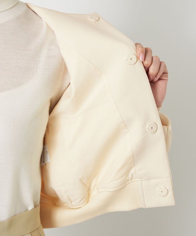 NAVE 【Nave】トリプルクロス  ショートジャケット エクリュ系