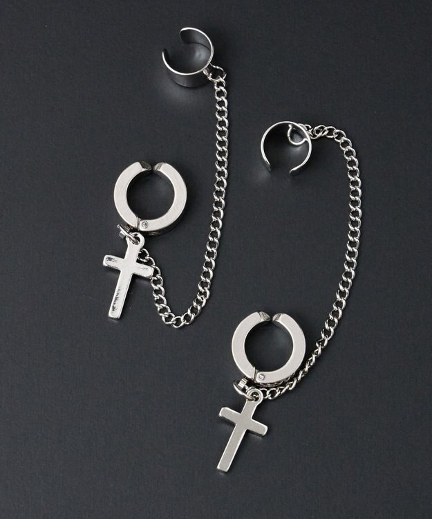 WEGO Ｍカフデザインイヤリング 柄2