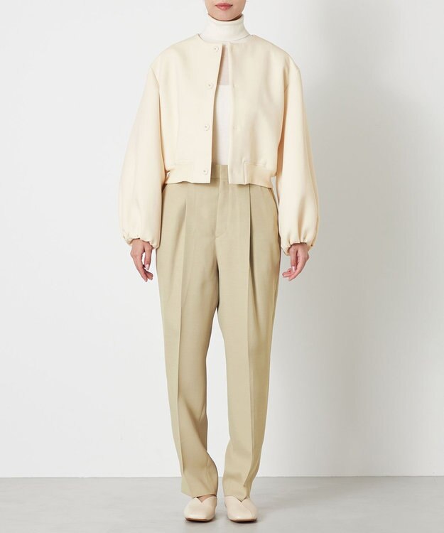 NAVE 【Nave】トリプルクロス  ショートジャケット エクリュ系