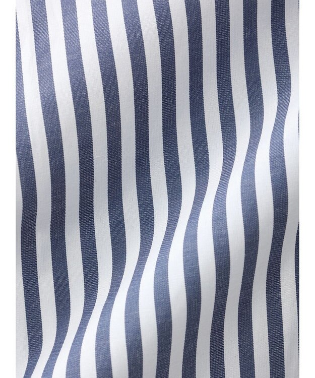 CRAFT STANDARD BOUTIQUE イージーケアオーバーシャツ Stripe Blue