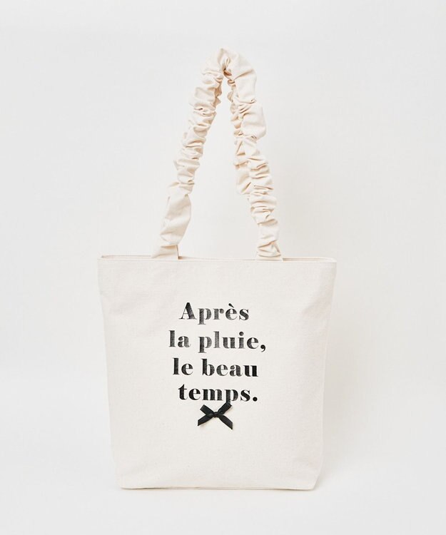 WEGO ギャザーハンドルトート 柄1