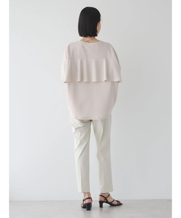 AMERICAN HOLIC 接触冷感バックフレアポンチプルオーバー Gray Beige