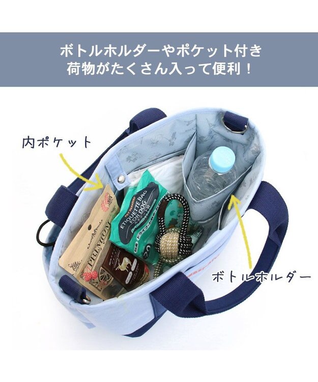 PET PARADISE リサとガスパールお散歩バッグ  《水色 ブルー》 (26×20cm) 水色