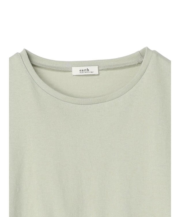 earth music&ecology ドッキングギャザープルオーバー Mint Green