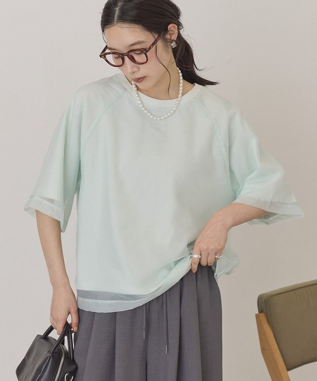 AMERICAN HOLIC シアーレイヤードプルオーバー Mint