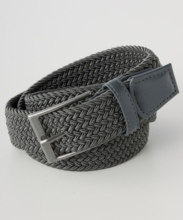 FILA GOLF／marie claire 【FILA GOLF】 メッシュベルト グレー