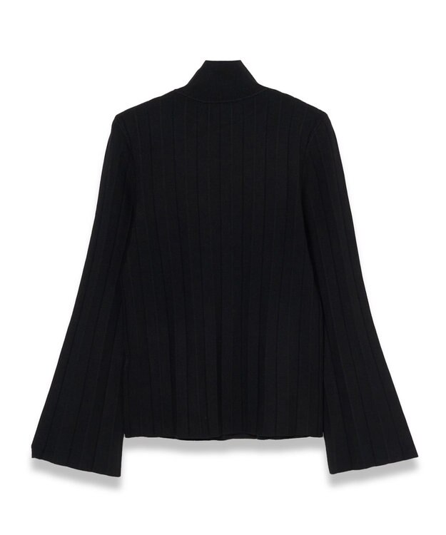 JOSEPH シルクストレッチ プリッセ　ハイネックニット Black