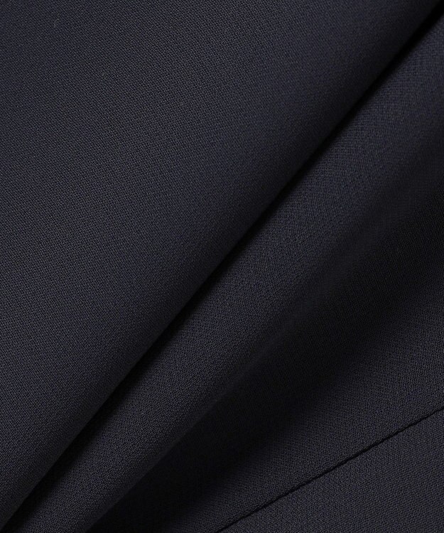 23区 S 【APPLAUDIR】シフォンジョーゼット コンビドレス ネイビー系