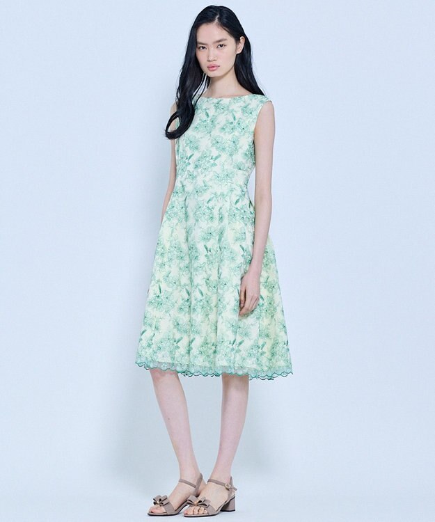 TOCCA AZURE WING ドレス ライトグリーン系7